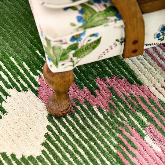 Harlequin Χειροποίητο Χαλί Ορθογώνιο Μάλλινο Green-multi 140x200cm