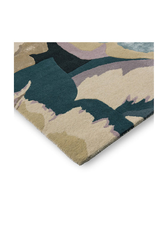 Harlequin Lucrat manual Covor Rectangular Din lână Beige-blue