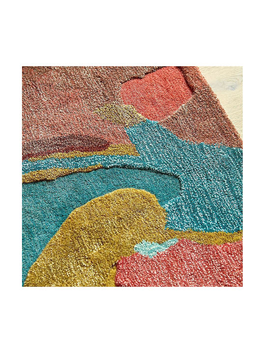 Harlequin Χειροποίητο Χαλί Ορθογώνιο Μάλλινο Pink-multi 140x200cm