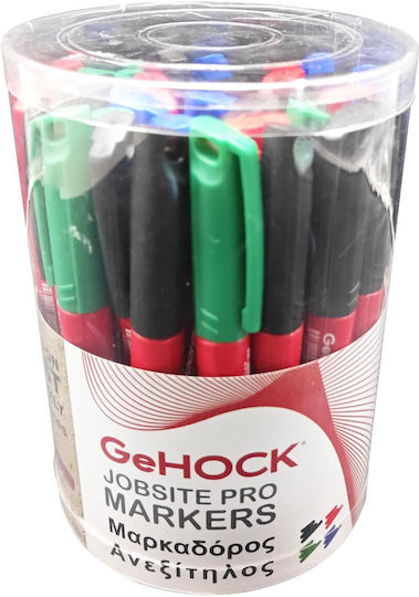 GeHock Ανεξίτηλος Μαρκαδόρος Μαύρος 1mm