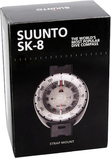 New Suunto Sk-8 Black Edition Compass Strap Mount Nh