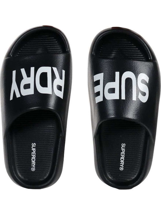 Moqs Slides σε Μαύρο Χρώμα