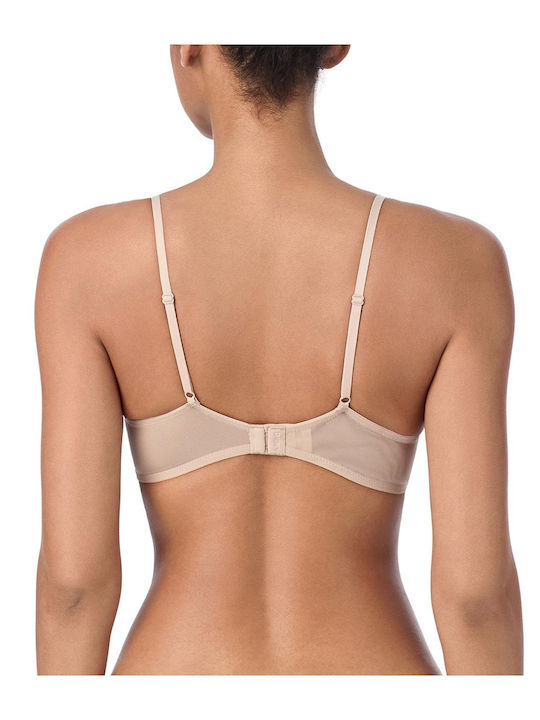 Balconette Beige Sutien cu căptușeală ușoară & cu Baloane