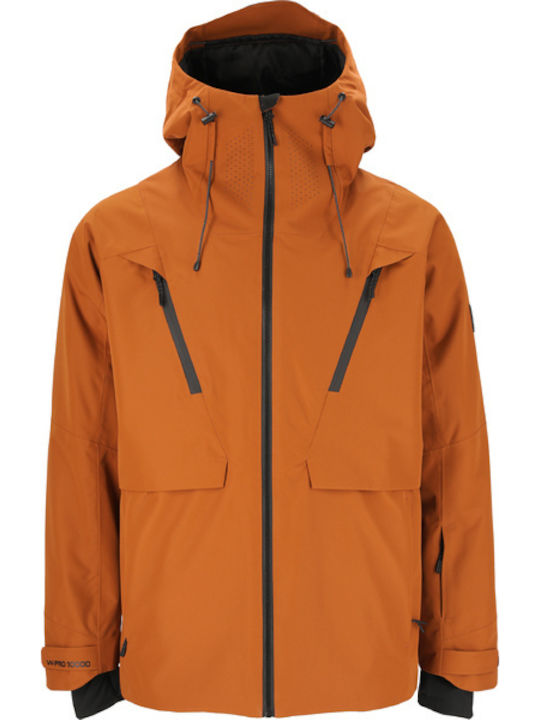 Whistler Men's Ski & Snowboard Jacket Brown WH-W243253-5086_1