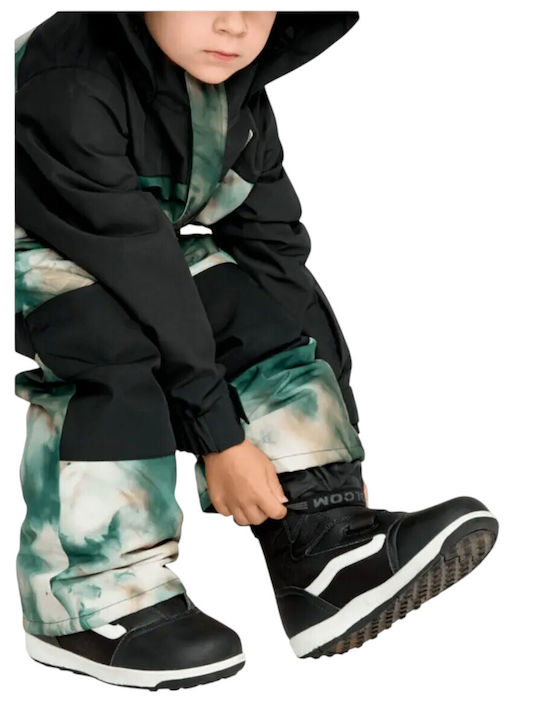 Volcom II0452600-GRN Παιδική Ολόσωμη Φόρμα Σκι & Snowboard Πράσινη