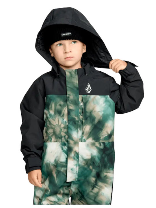 Volcom II0452600-GRN Παιδική Ολόσωμη Φόρμα Σκι & Snowboard Πράσινη