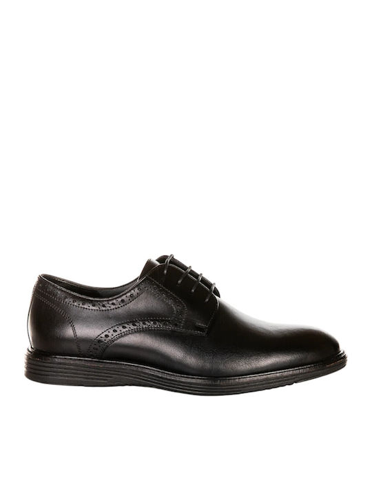 Men's Leather Casual Shoes Black