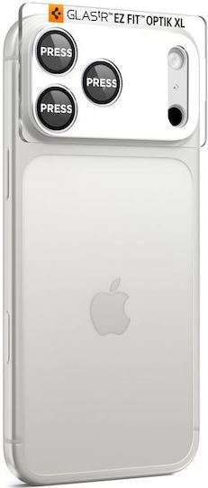 Spigen Camera Protection Tempered Glass Silver for the iPhone 17 Pro