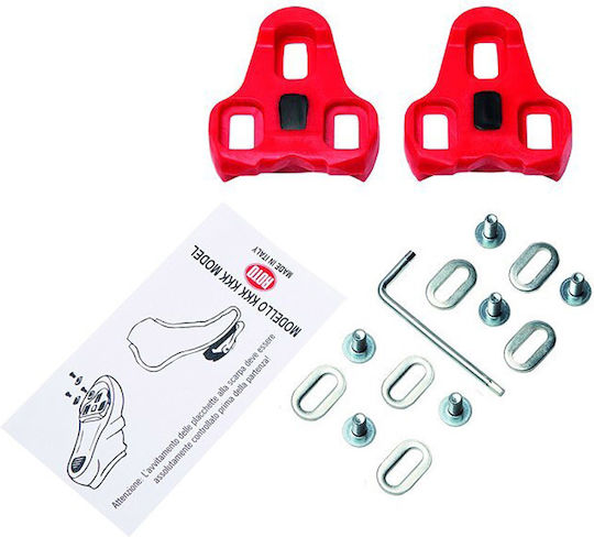 Roto Bicycle Cleats Red
