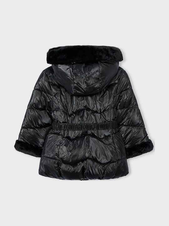 Kids' Casual Jacket with Hood Black