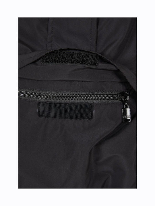 Kids' Casual Jacket Short with Hood Black