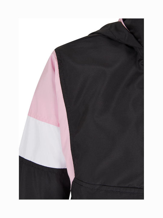 Kids' Casual Jacket Short with Hood Black