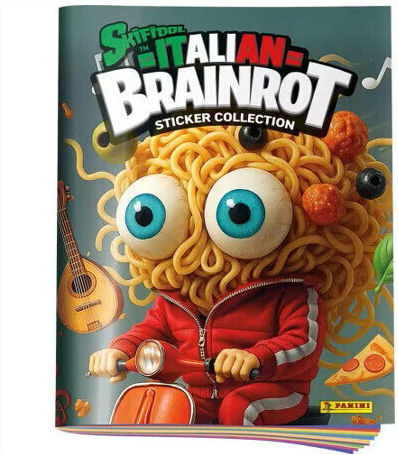 Italian Brainrot Cărți Panini Starter Pack