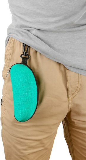 Glasses Case Zola Universal Soft Lining 17x8.5 Cm Turquoise