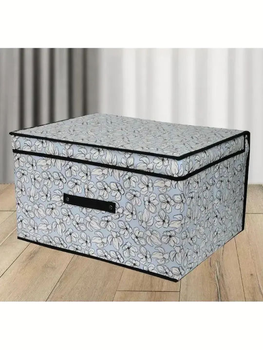Tpster Stoff Aufbewahrungsbox mit Deckel 41x35x20cm 1Stück
