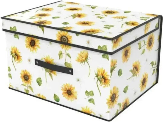 Tpster Stoff Aufbewahrungsbox mit Deckel