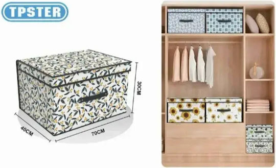 Tpster Stoff Aufbewahrungsbox mit Deckel Tpster Stoff Aufbewahrungsbox mit Deckel