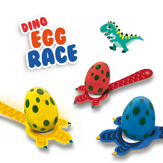 Partyspiel Dinosaurier-Eierlauf