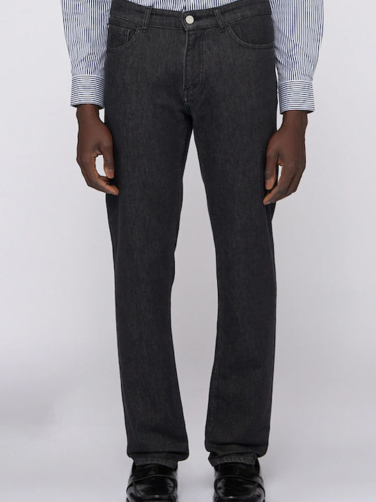 Trussardi Pantaloni Blugi pentru Bărbați Slim Fit Black Stone Washed Trussardi Pantaloni Blugi pentru Bărbați Slim Fit Black Stone Washed