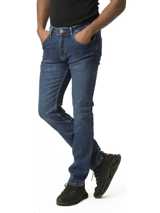 Men's Jeans Pants with Regular Fit Classic Blue