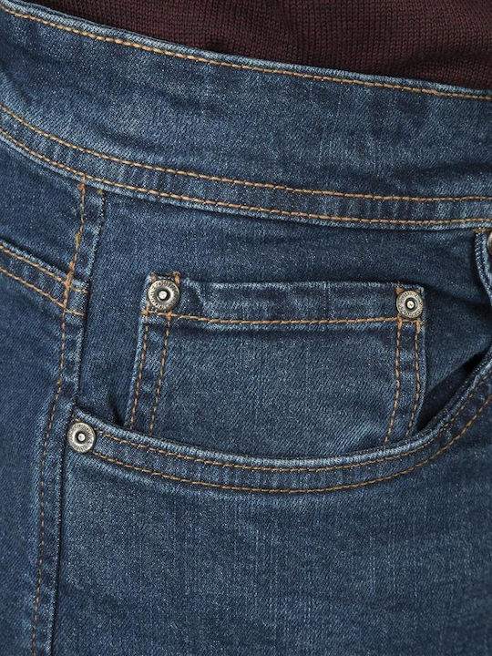 Pantaloni Jeans pentru Bărbați Albastru