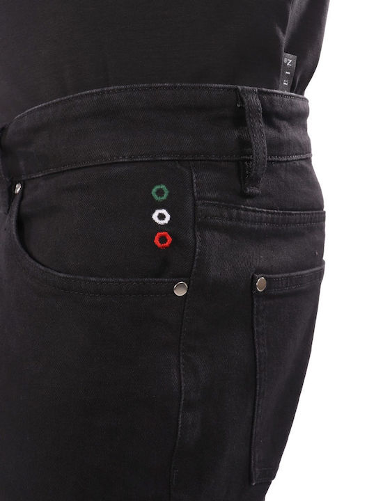 Men's Jeans Pants with Skinny Fit Black