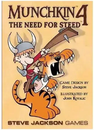 Επέκταση Παιχνιδιού Munchkin 4 10+ Ετών (EN) Steve Jackson Games