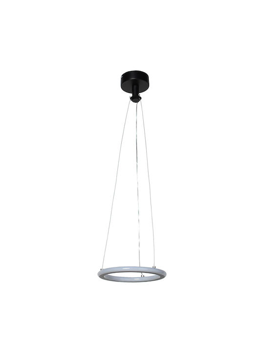 Keskor Κρεμαστό Φωτιστικό Μαύρο LED 21x21x80εκ.