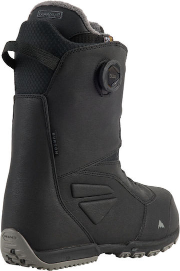 Burton Ruler Black 2019 Ανδρικές Μπότες Snowboard Μαύρο Χρώμα