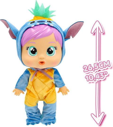 AS Cry Babies Baby Doll Agapoulinia Disney Stitch Angel for 1.5+ Years 30 cm (Various Designs/Assortments of Designs) 1pc