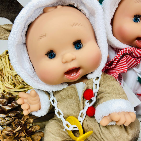 Nines d' Onil Baby Doll X-mas Edition Snowman 26 cm Various Designs 1pc