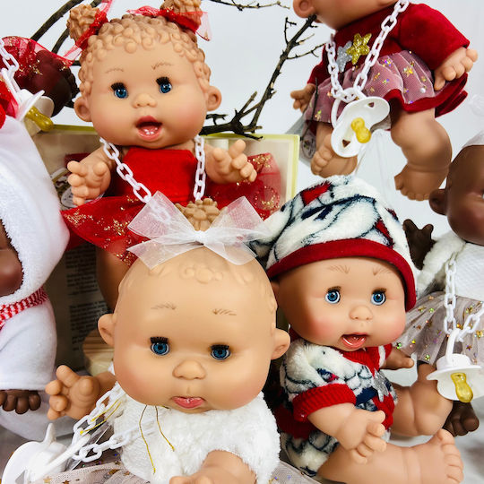Nines d' Onil Baby Doll X-mas Edition Snowman 26 cm Various Designs 1pc