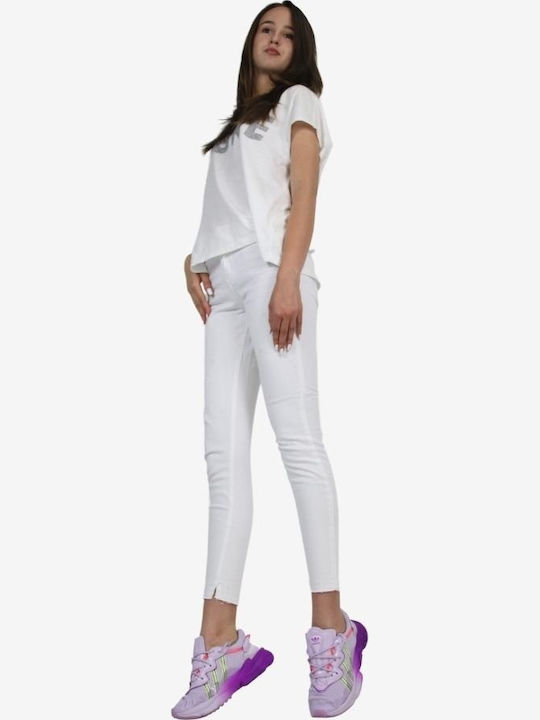 Women's Jean Trousers in Skinny Fit White