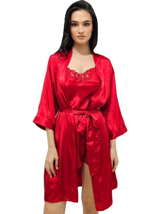 Set Pijamale pentru Femei Red