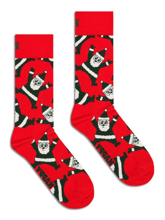 Happy Socks Weihnachtssocken Red 1Pack