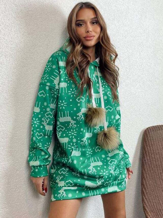 Cămașă de noapte pentru Femei Green