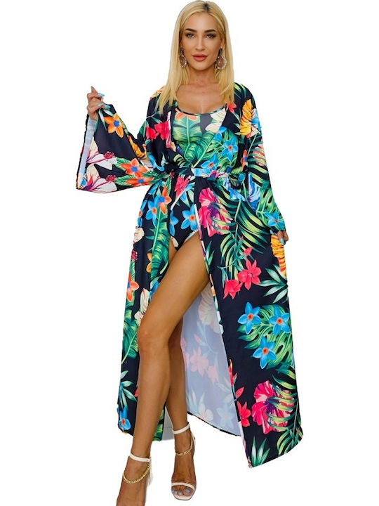 Women's Caftan Beachwear Blue