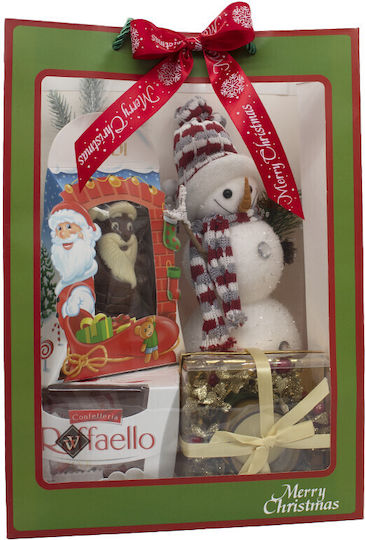 Set Cadou De Crăciun Lumânare Decorativă Heidi Ciocolată Moș Crăciun Om De Zăpadă Ornament Ramură De Brad De Crăciun Decorare