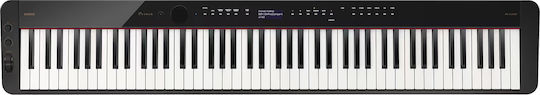Casio Ηλεκτρικό Stage Πιάνο PX-S3100 με 88 Βαρυκεντρισμένα Πλήκτρα Ενσωματωμένα Ηχεία και Σύνδεση με Ακουστικά και Υπολογιστή Black