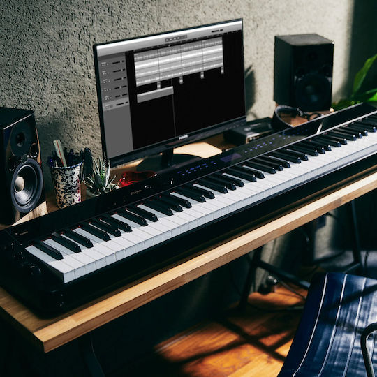 Casio Ηλεκτρικό Stage Πιάνο PX-S3100 με 88 Βαρυκεντρισμένα Πλήκτρα Ενσωματωμένα Ηχεία και Σύνδεση με Ακουστικά και Υπολογιστή Black
