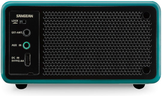 Sangean DDR-7X Настолен Акумулаторен Радиоприемник DAB+ с Bluetooth Зелен