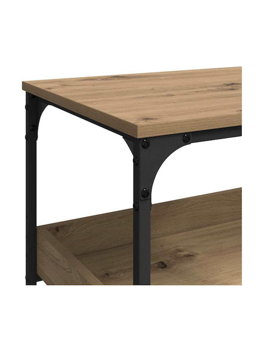 vidaXL Küchenwagen Hölzernes Braun 60x41x80.5cm