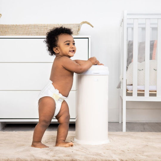 Ubbi Diaper Disposal Bin Ivory 1pcs