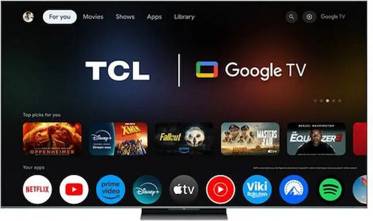 TCL Smart Fernseher 75" 4K UHD Mini-LED 75C9K HDR (2025)