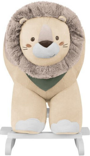 Kikka Boo Lion Κουνιστό Παιχνίδι Lion για 12+ μηνών για Βάρος έως 30kg Μπεζ