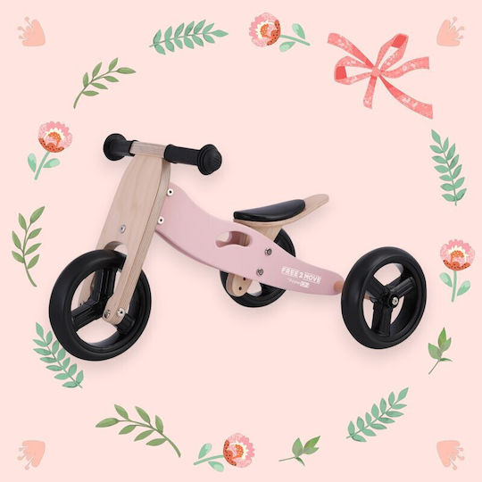 FreeOn Kids Balance Bike Free2Move Pink