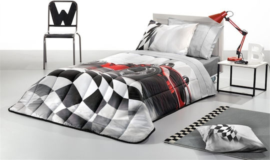 Saint Clair Kids Duvet Single Formula Gray 160x220cm