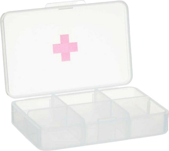 Square Box Organizing Medicines Vitamins Supplements Pufo Medicine 9 Cm