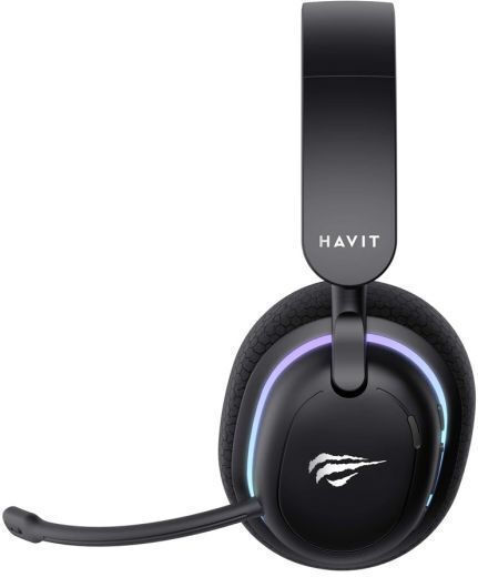 Havit Fuxi H7 Over Ear Gaming Headset με σύνδεση Bluetooth Λευκό