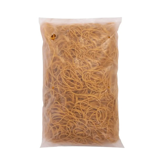 #50 Gummibänder Verpackung mit Durchmesser 40mm Braun 1gr